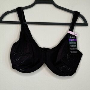 NWT BALI Live It Up Seamless Underwire Bra-‎ Sz 42D